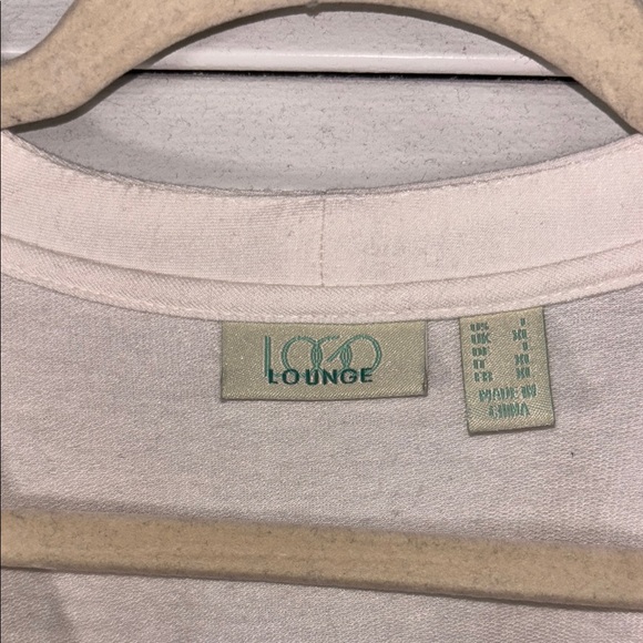 Cream Zip-Up Cardigan with Lace Detail - Picture 5 of 5